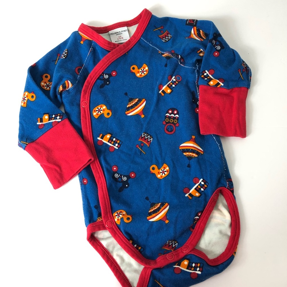 Polarn O Pyret Sweden Onesie Long Sleeve 819